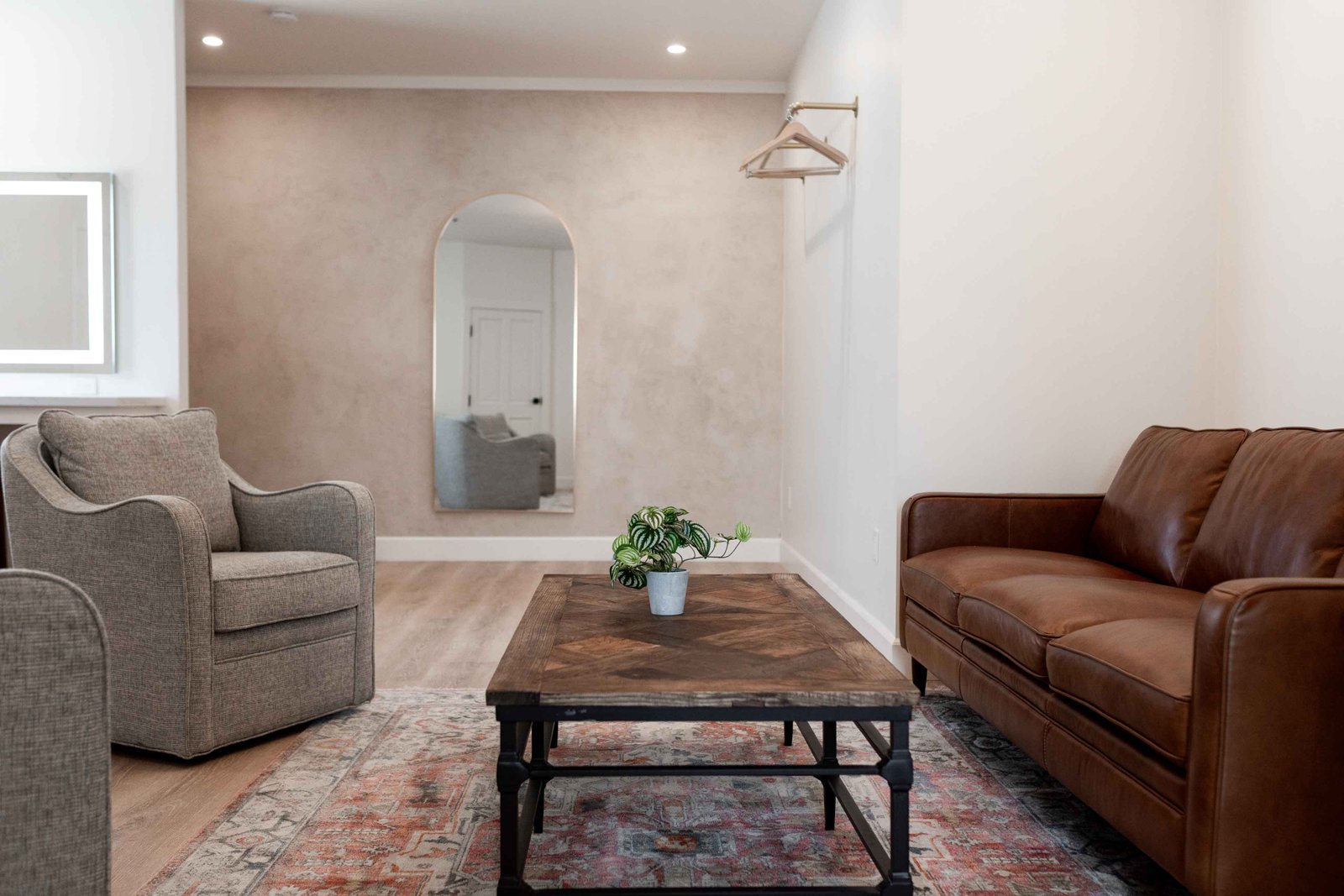sofas at the bridal suite room